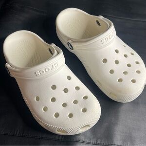 Crocs Kids Classic Clog - White sz13
